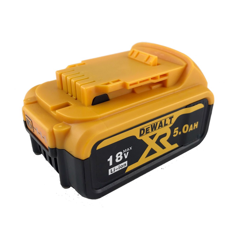 Pin Dewalt DCB184-B1 18V 4Ah 5Ah 6Ah dung lượng khủng có đèn báo pin (pin đóng)