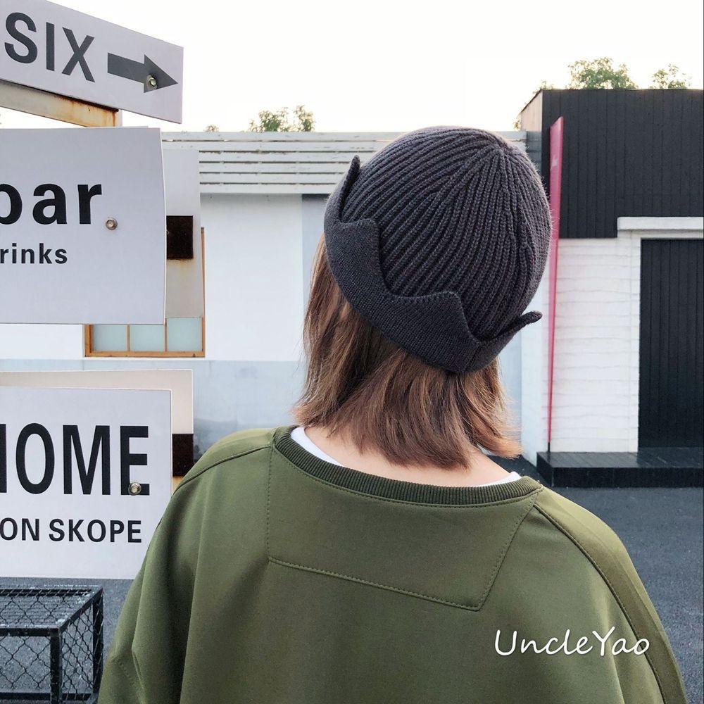 Mũ Beanie Dệt Kim WMES15H Thiết Kế Đơn Giản Dễ Phối Đồ Hóa Trang Cho Nam