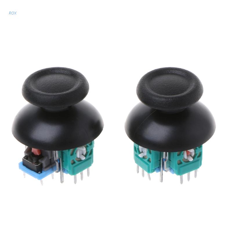 Set 2 Mô-Đun Cảm Biến Trục Analog Cho Tay Cầm Chơi Game Ps4 Pro Slim