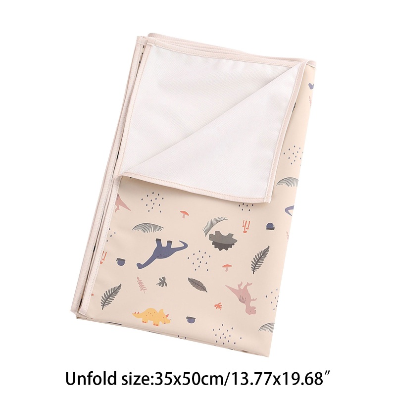 Tấm lót thay tã em bé chống nước tái sử dụng 35x50cm