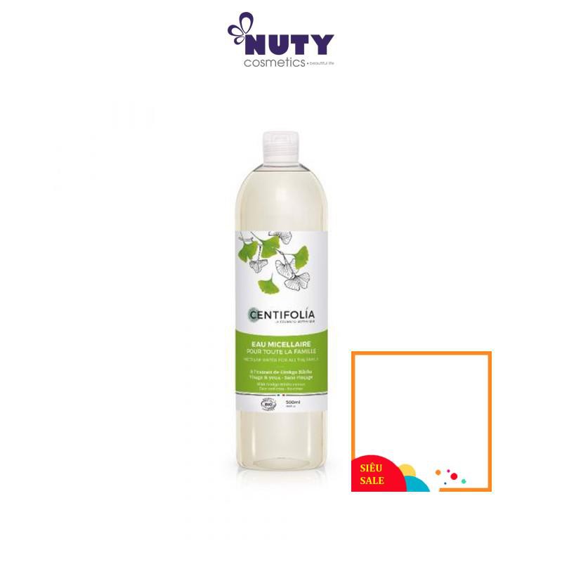 Nước Tẩy Trang Centifolia Micellar Water (500ml)