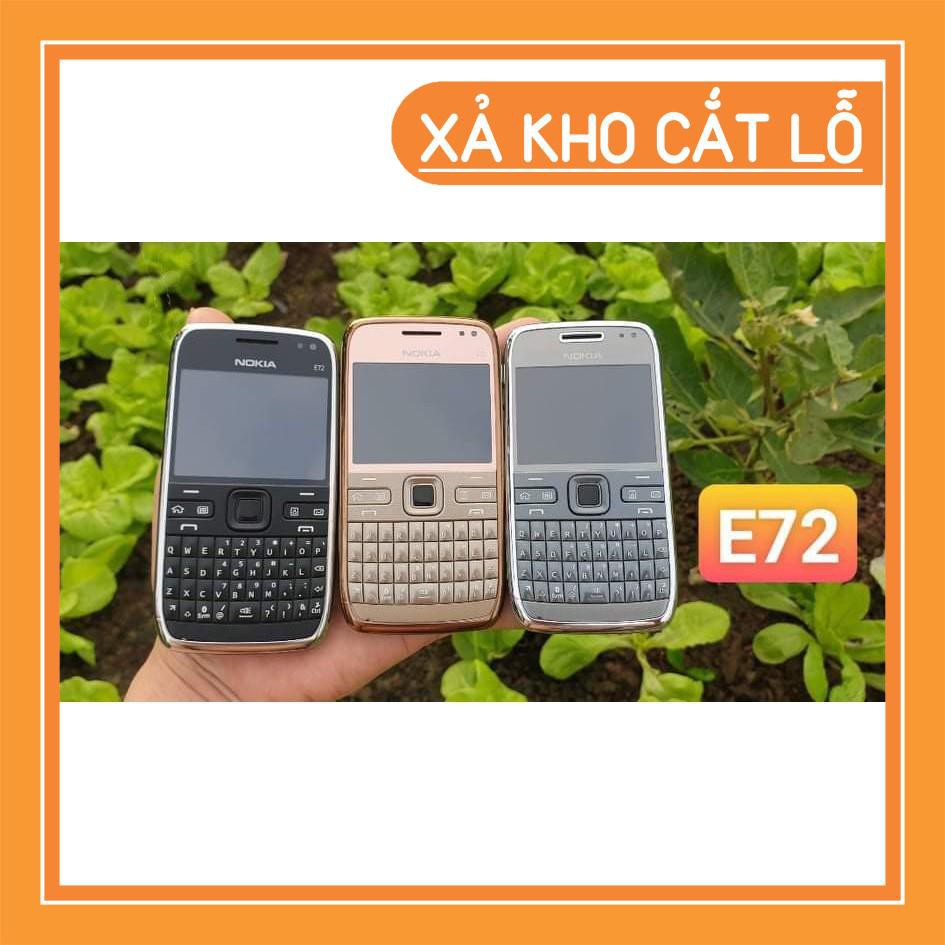 {Rẻ Vô Địch}_Nokia e72_Điện Thoại Cổ Nokia  E72 Wifi  Zin Mới Điện Chính Hãng Bảo Hành 12 Tháng