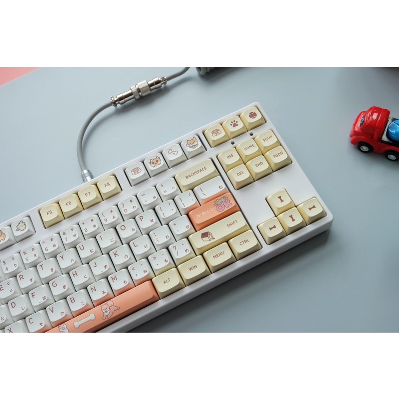 Set Keycap Thick Pbt Xda SHIBA 138 nút cho bàn phím cơ