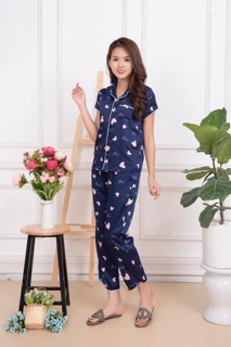 BỘ PIJAMA LUA ĐẸP  (NGUYỄN MAU