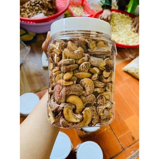 Combo 1 kg hạt điều rang muối loại bể vỡ còn vỏ