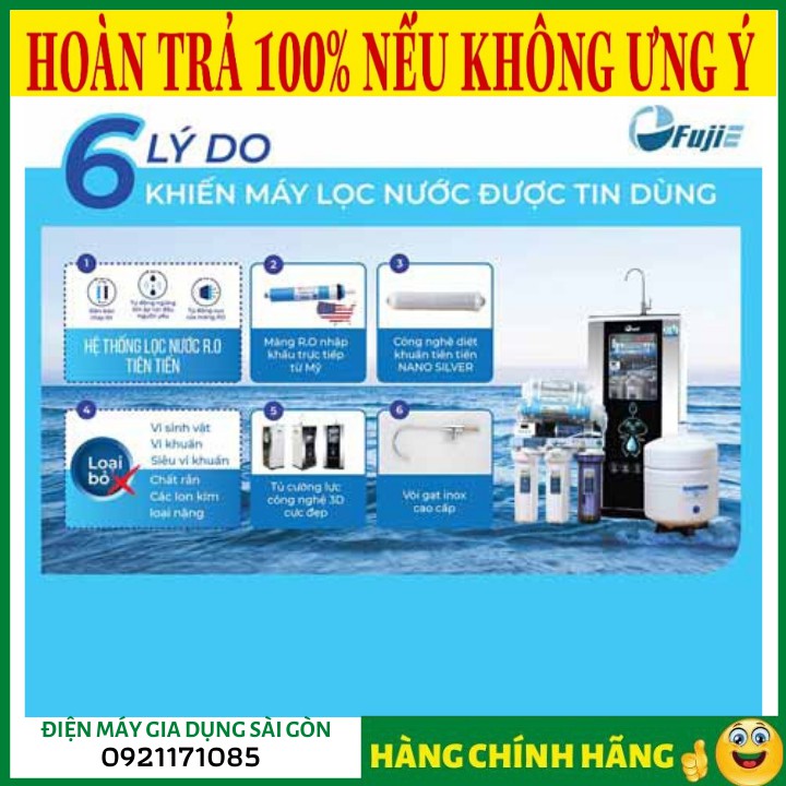 SALE Máy lọc nước tinh khiết RO thông minh FujiE RO-900 CAB  ❤️RẺ VÔ ĐỊCH❤