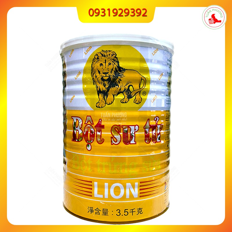Bột Sư Tử Lion Custard 3.5kg - Hàng Nhập Khẩu ( Hộp )