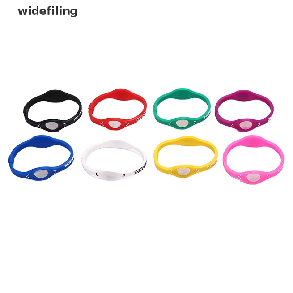 Vòng Đeo Tay Năng Lượng Cân Bằng Năng Lượng Bằng Silicone Ion Dành Cho Vòng Đeo Tay Thể Thao