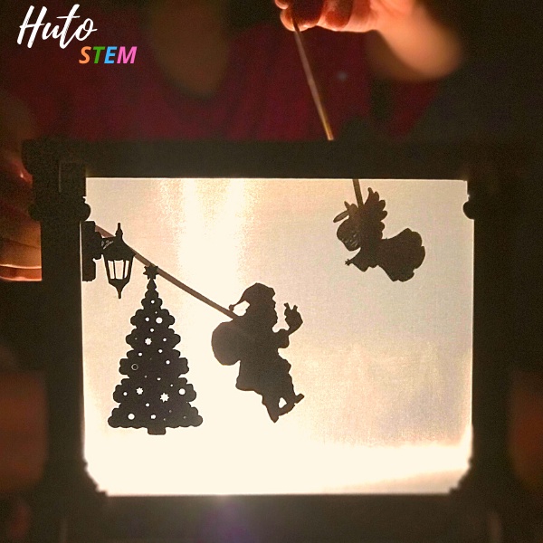 Trò Chơi Múa Rối Bóng Giáng Sinh, 2 Kích Thước Tự Chọn, Đồ Chơi Giáo Dục