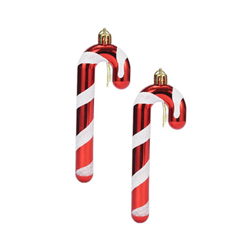 Set 2 Trái Châu Bằng Nhựa Treo Trang Trí Cây Thông Giáng Sinh Năm Mới