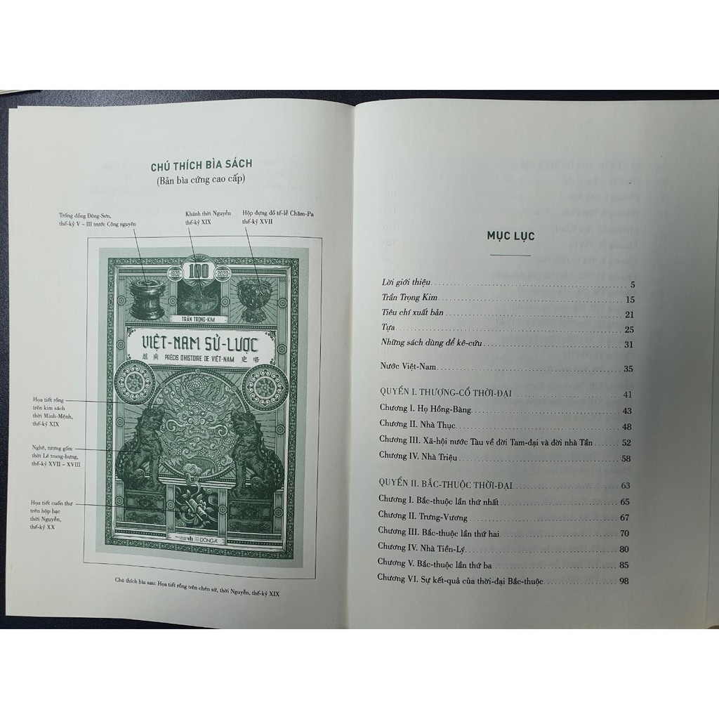 Sách - Việt Nam sử lược (ấn bản kỉ niệm 100 năm xuất bản lần đầu) (Tái Bản) | BigBuy360 - bigbuy360.vn