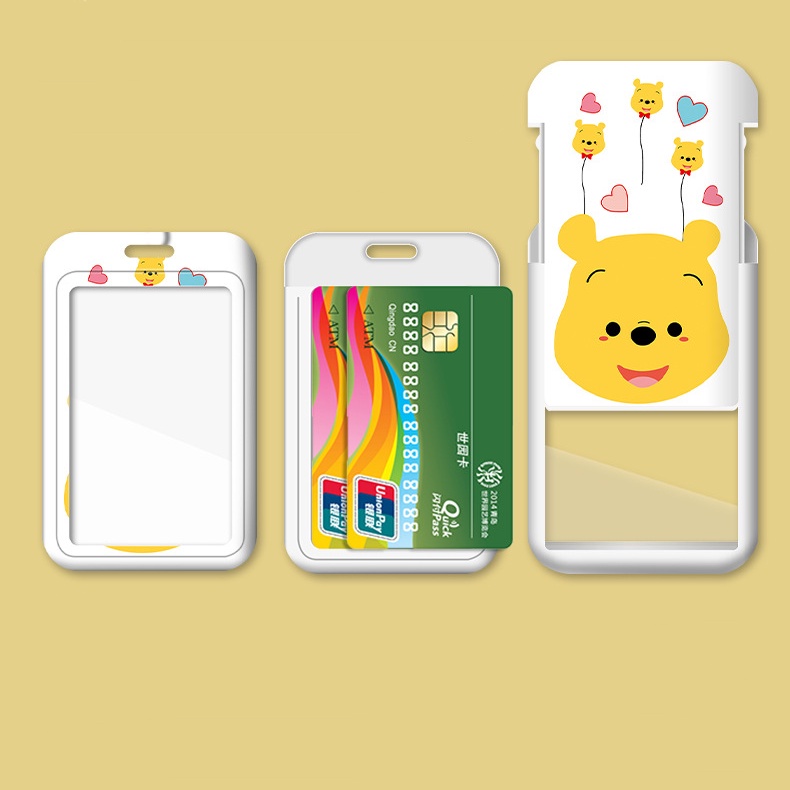 Dây đeo thẻ tên / Thẻ Học Sinh / Làm Việc Hoạt Hình D Y Eo Th T N / Hoạt Hình Gấu Pooh