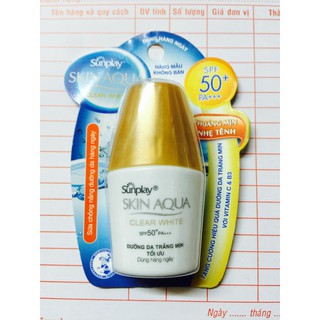 COMBO 5 HỘP Kem chống nắng Sun play Skin Aqua Dưỡng trắng 5g - Combo 3 chống nắng inisfree