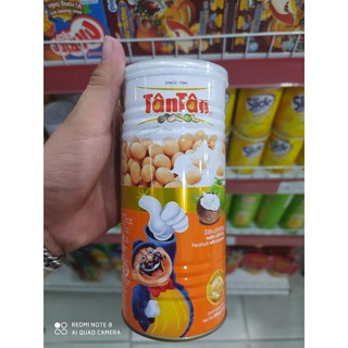 Đậu Phộng Tân Tân Nước Cốt Dừa, phô mai, BBQ Lon 265g 3 vị