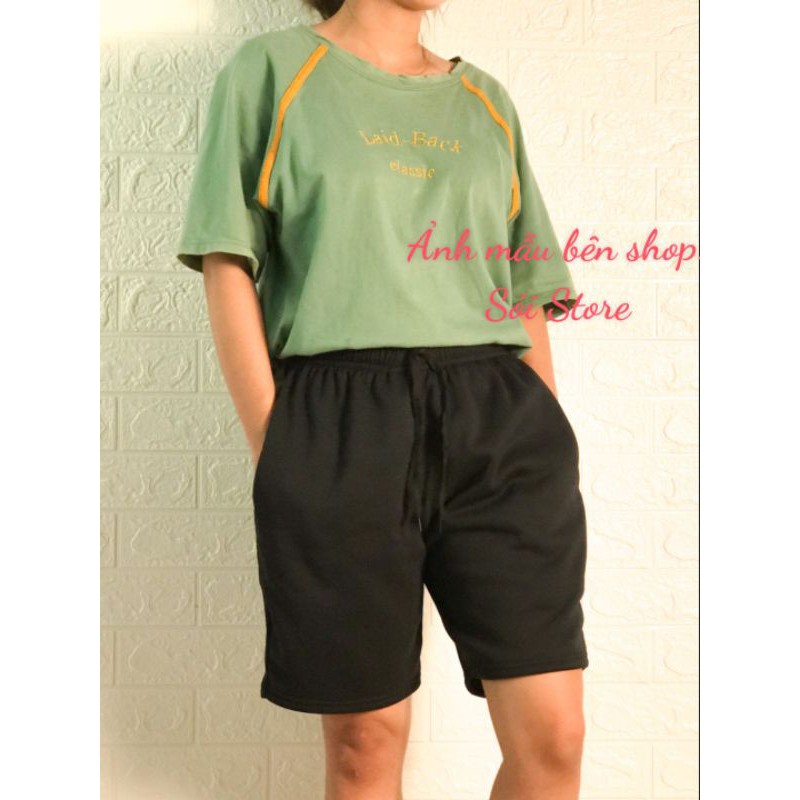 40-100kg Short thu đông nam nữ thời trang bigsize(quần short nỉ)