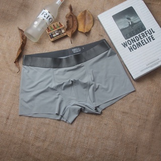 [XẢ KHO] Quần Lót Nam Boxer Vải Lụa Sữa Cao Cấp – Thoáng Mát, Co Giãn, Kháng Khuẩn