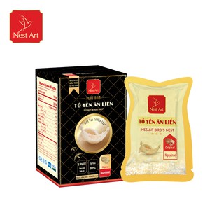 Tổ Yến Ăn Liền Nguyên Chất Nest Art Platinum Nguyên Vị 16g - Yến Sào Nha Trang