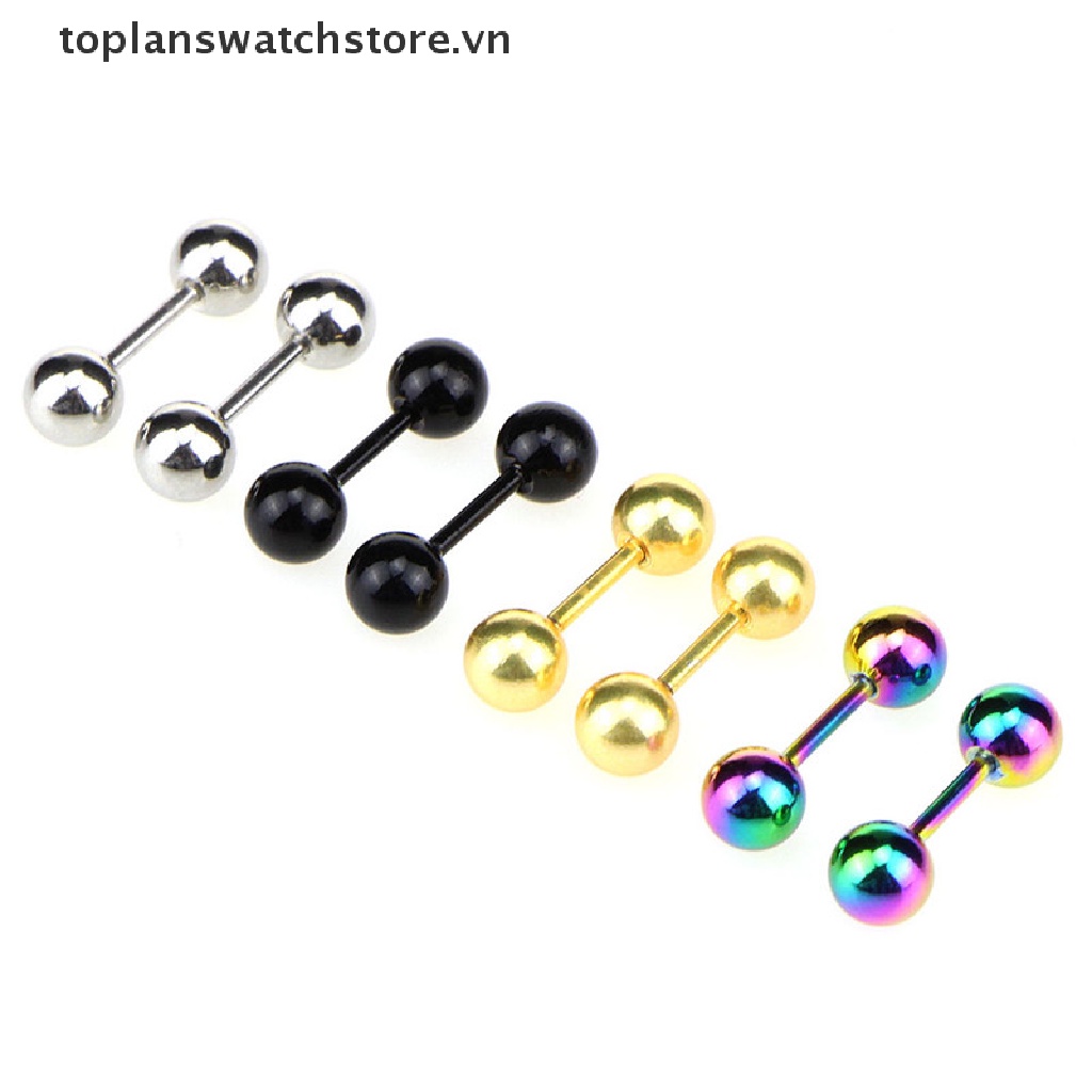 Khuyên Tai Kiểu Dàn Giáo Bằng Thép Không Gỉ