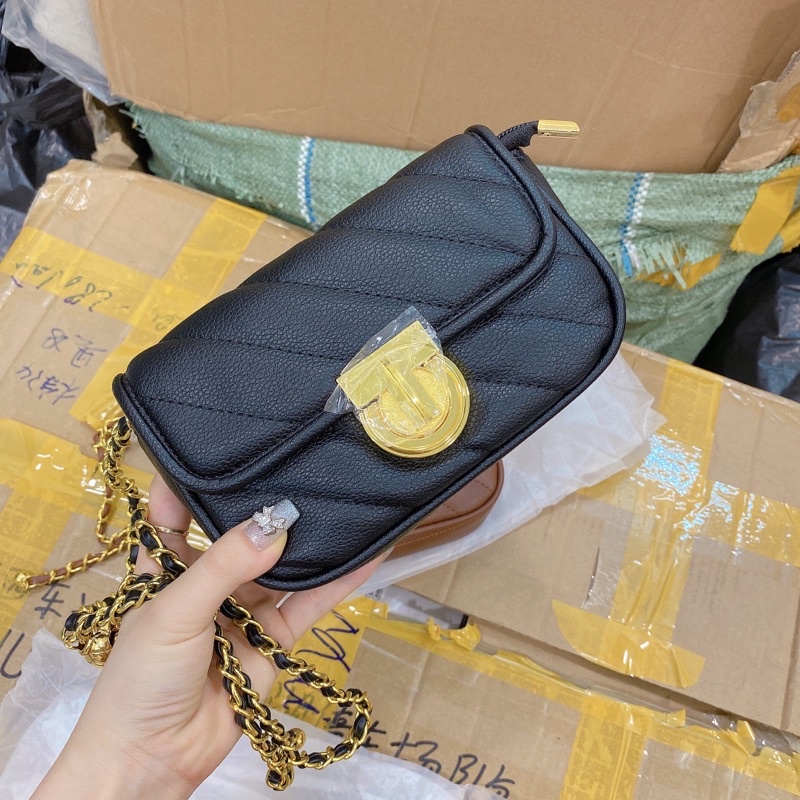 Túi Quảng Châu trần ô size 19cm