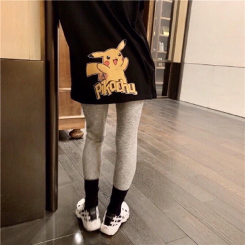 Áo Thun Unisex PIKACHU G498, Tay Lỡ Form Rộng