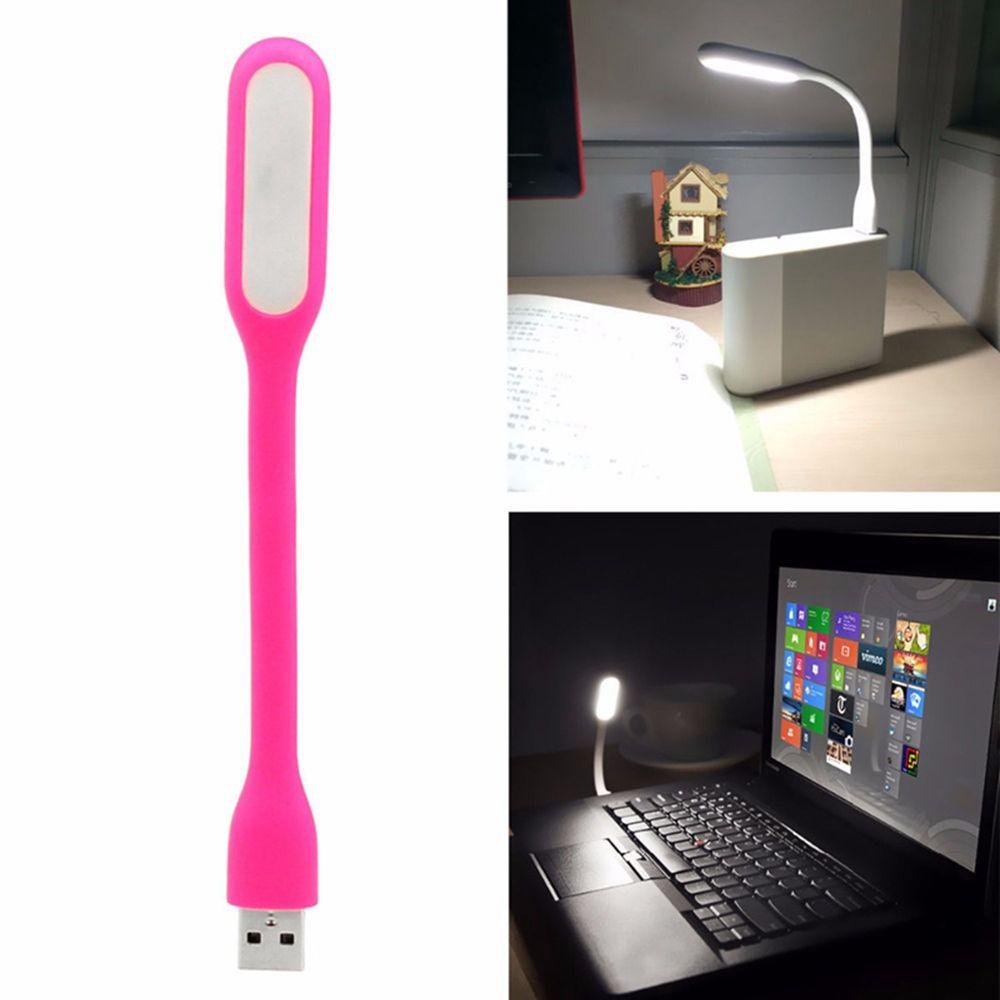 PEARLVN Bộ 2 Đèn LED USB Mini Bằng Silicagel Tiện Dụng Cho Máy Tính