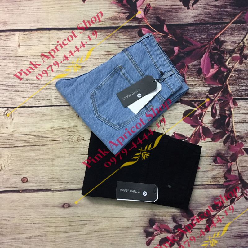 Quần bò jean baggy nam unisex hottrend 2021 Pink Apricot Shop | BigBuy360 - bigbuy360.vn