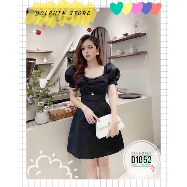 BIGSIZE Đầm đen bigsize