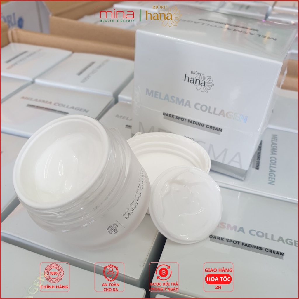 Kem Dưỡng Da Nám RIORI Melasma Collagen 30g - Mờ Nám Thâm Sạm Dưỡng Trắng Phục Hồi Da Tổn Thương Không Bong Tróc
