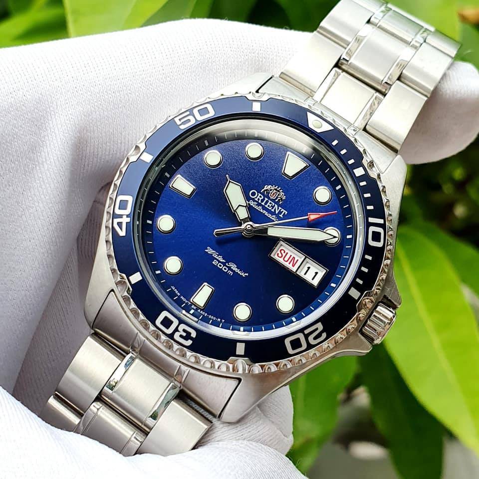 Đồng hồ nam ♥️FREESHIP♥️ Orient  Ray 2 blue FAA02005D9 chính hãng