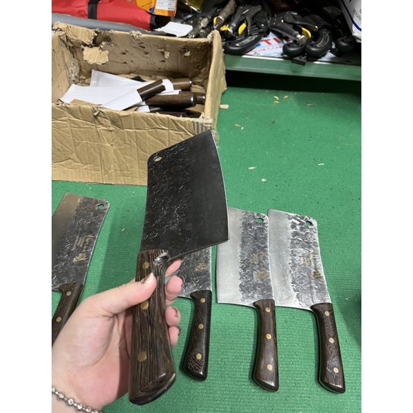 Siêu phẩm Dao chặt hàng bãi Nhật mới 98% Hiệu Aktatenki - Chuyên chặt gà vịt cực sắc bén