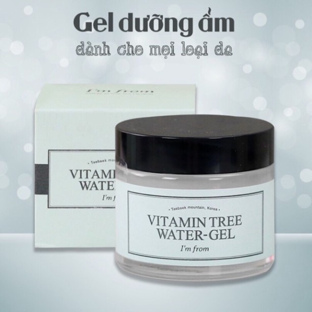 [Chính Hãng] Gel Dưỡng Cấp Nước Chuyên Sâu I'm From Vitamin Tree Water Gel 75g