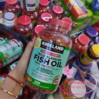 Dầu Cá Kirkland mỹ 1400 mg 230 viên