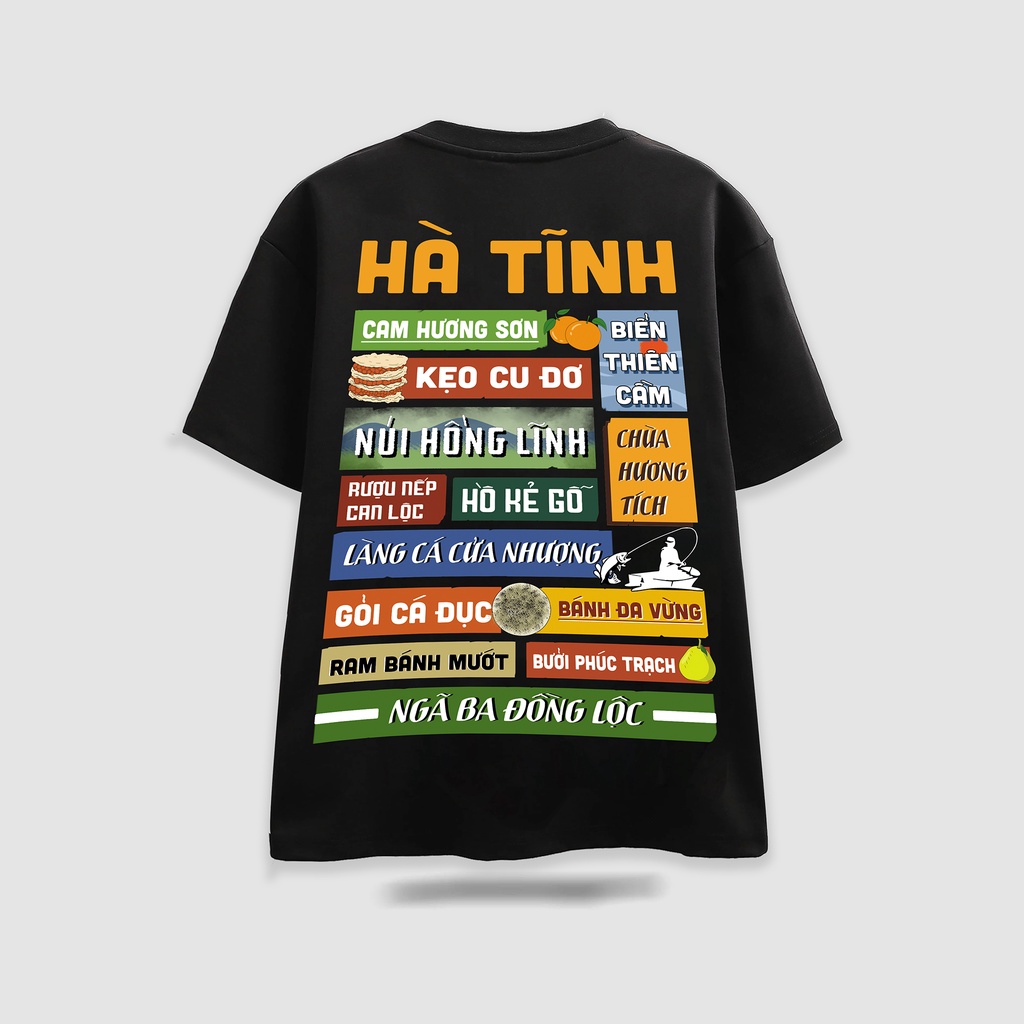 Áo thun local brand RHODI phông cổ tròn tay lỡ unisex nam nữ thế hệ genz Hà Tĩnh