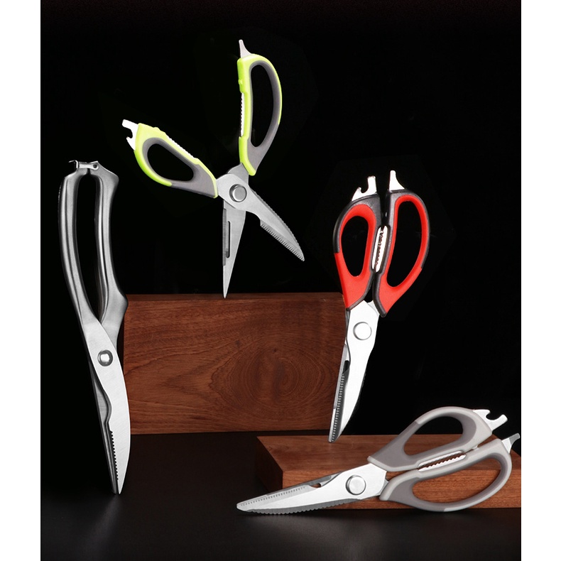 Kéo Đa Năng Bằng Thép Không Gỉ Tiện Dụng Dành Cho Nhà Bếp