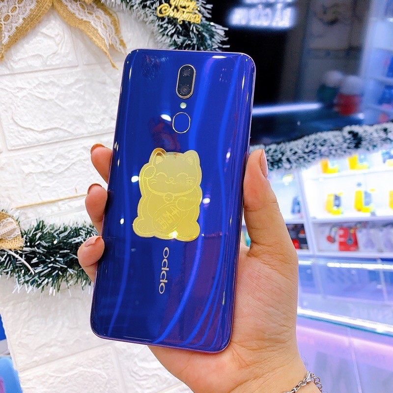 Miếng Dán Sticker Tài Lộc Mạ Vàng cho ốp lưng iphone 6/6plus/6s/6splus/7/7plus/8/8plus/x/xs/11/12/pro/max