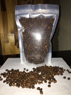 500g Cà phê Hạt Robusta rang mộc