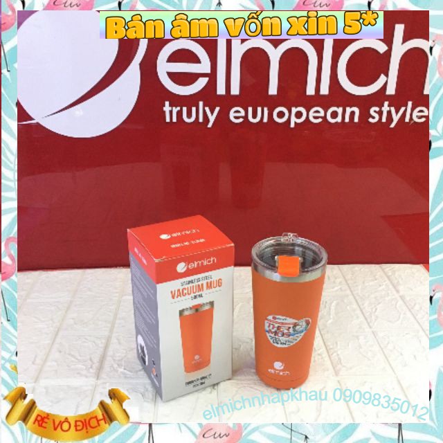 CỐC GIỮ NHIỆT ELMICH INOX 304 580ML EL3666