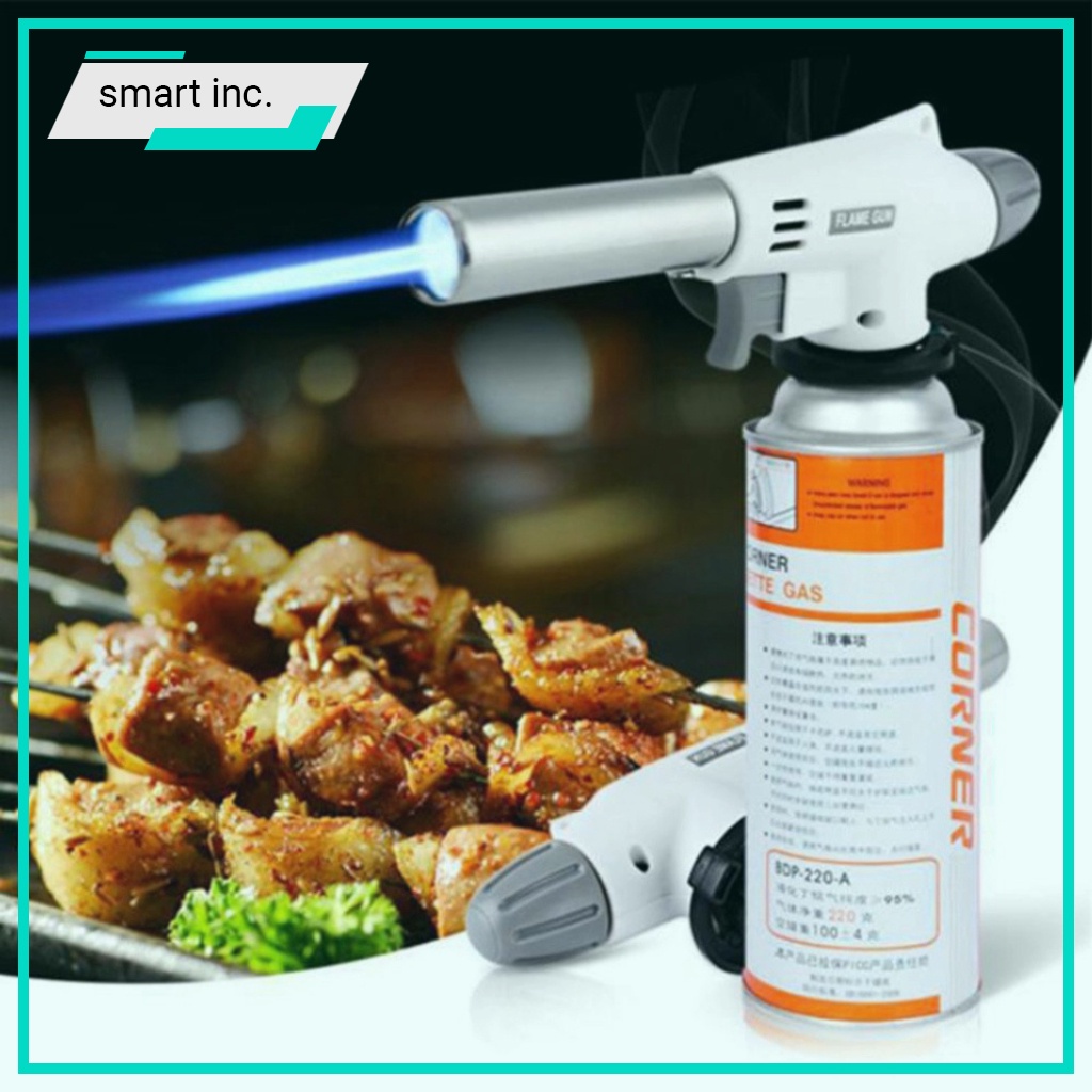 Đầu Khò Ga Đánh Lửa An Toàn Đèn Khò Gas Cầm Tay Mini