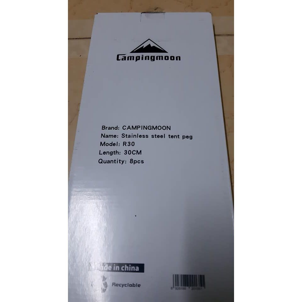 Set 8 ghim giữ lều chính hãng Campingmoon