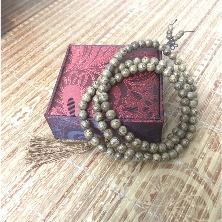 Vòng Tay Trầm Hương , Chuỗi 108 Hạt Trầm Kèm Hộp Gấm Cao Cấp | BigBuy360 - bigbuy360.vn