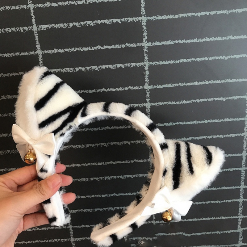 Băng Đô Tai Mèo Nhồi Bông Mềm Mại Dùng Rửa Mặt Hóa Trang