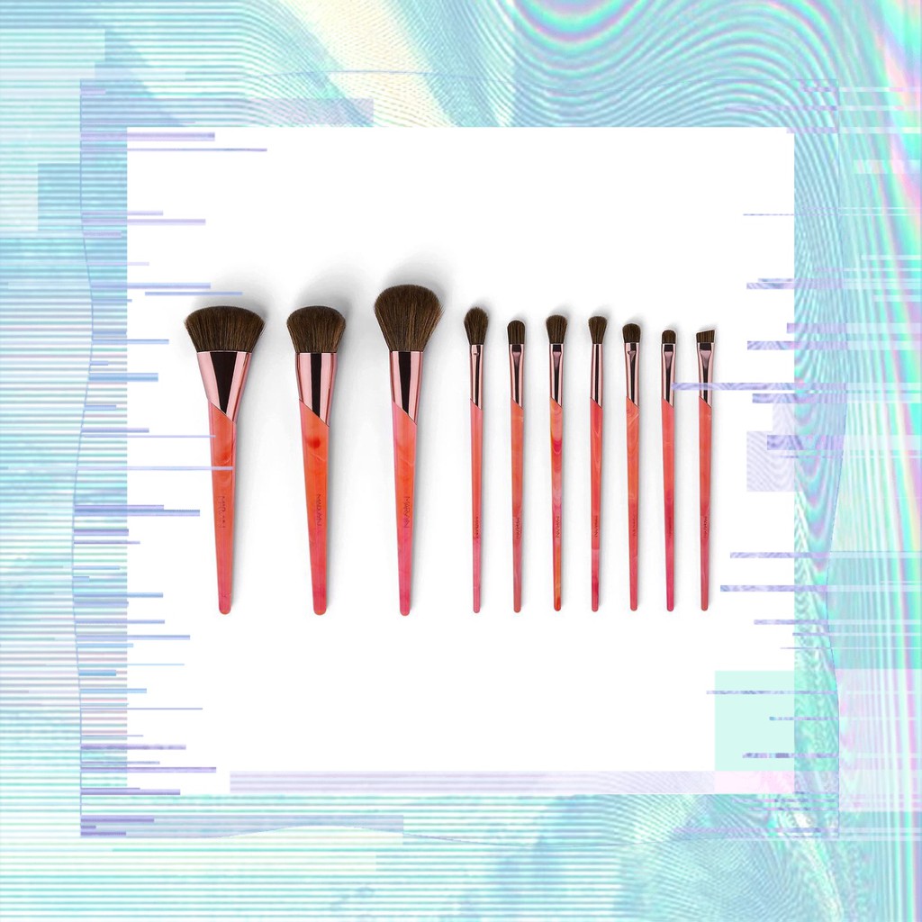 Bộ Cọ Trang Điểm 10 Cây BH Cosmetics Marvyn Macnificent Brush