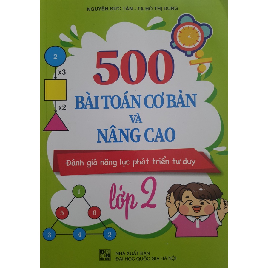 Sách - 500 Bài toán cơ bản và nâng cao lớp 2