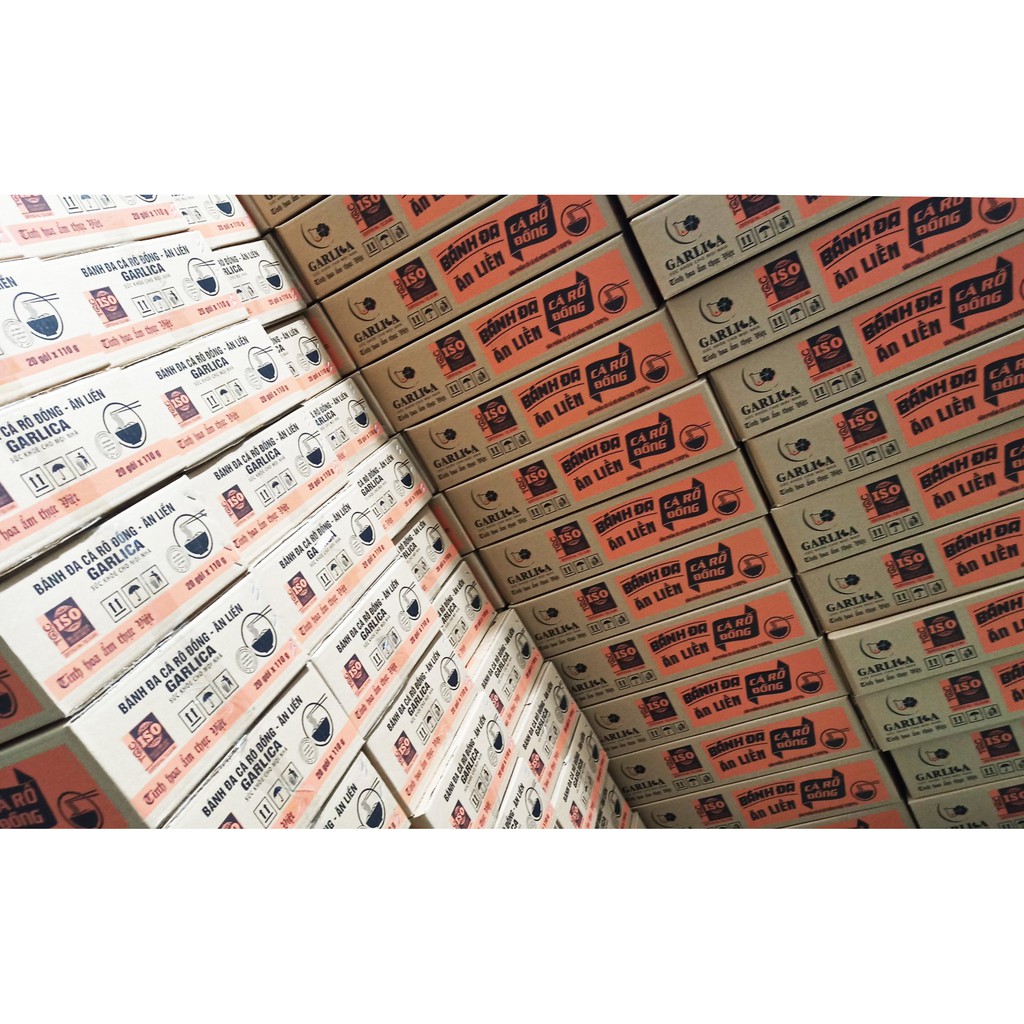 Bánh Đa Cá Rô Đồng Ăn Liền Garlica (110g) [Ảnh chụp thật] | BigBuy360 - bigbuy360.vn