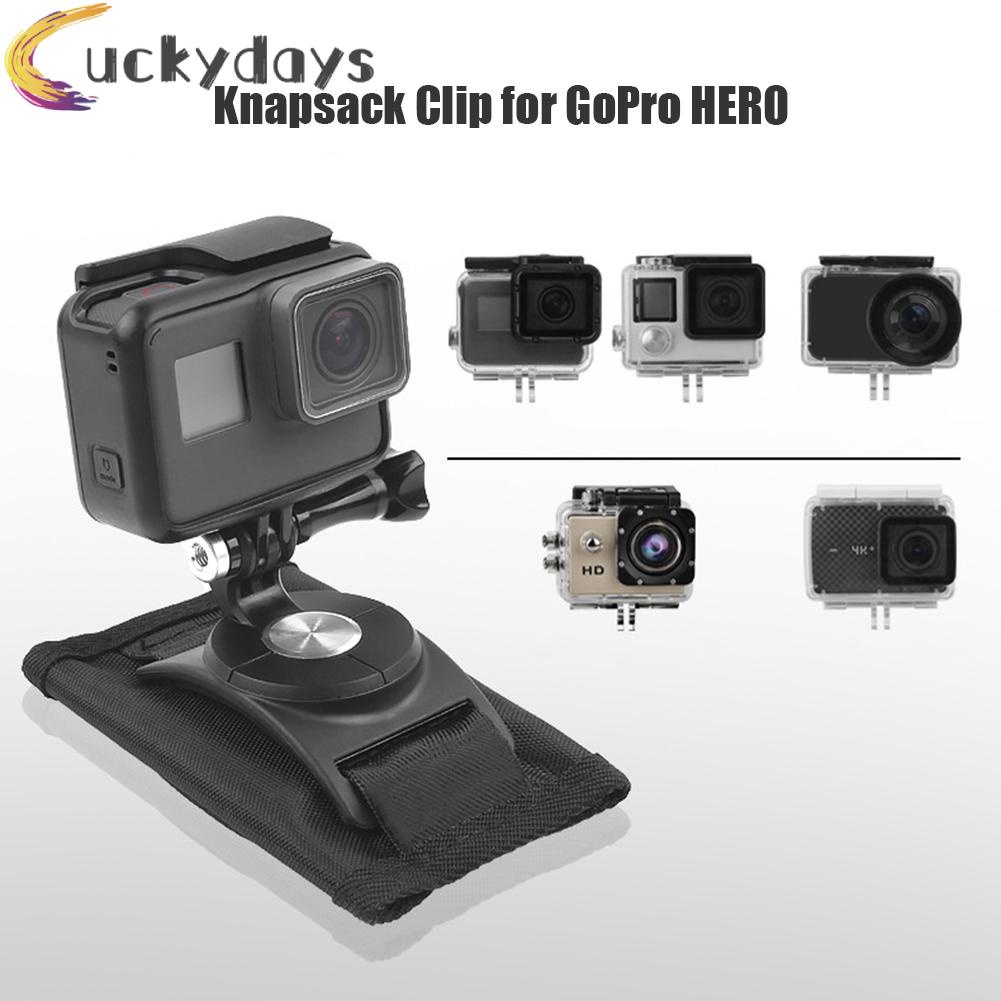 Phụ kiện kẹp gắn ba lô cho máy ảnh thể thao GoPro Hero
 | BigBuy360 - bigbuy360.vn