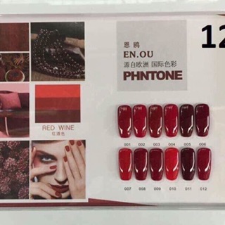 Set sơn gel Enou 12 mầu