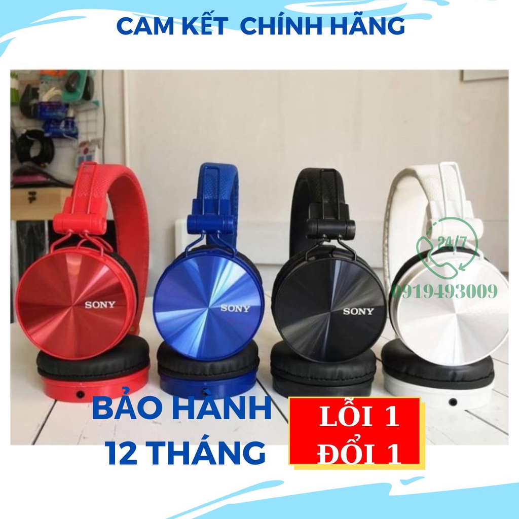 Tai nghe chụp tai có mic, dây chống đứt, dùng cho máy tính và điện thoại kết nối cực nhanh CHÍNH HÃNG BH 1 NĂM