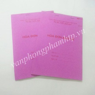 Hóa đơn bán lẻ 1 liên 100 tờ