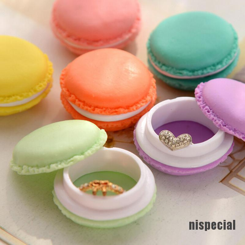 Hộp Đựng Trang Sức Mini Màu Macaron Dễ Thương