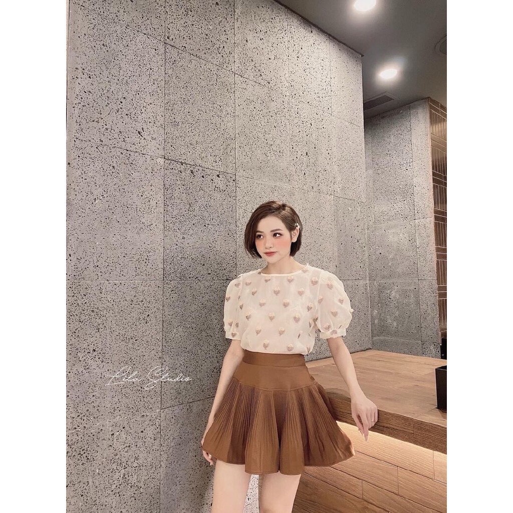 Chân váy xòa ly tăm có lót quần trong váy ,chất liệu cao cấp cam kết hàng loại đẹp cho xem hàng CV059